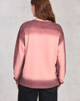 Blush Spot Dye Sweatshirt
