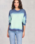 Mint Spot Dye Sweatshirt