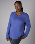 Turn heads with this luxurious 'Royal Blue' Beth Long Sleeve T-Shirt.
