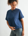 Cadet Blue Brie Sweatshirt 