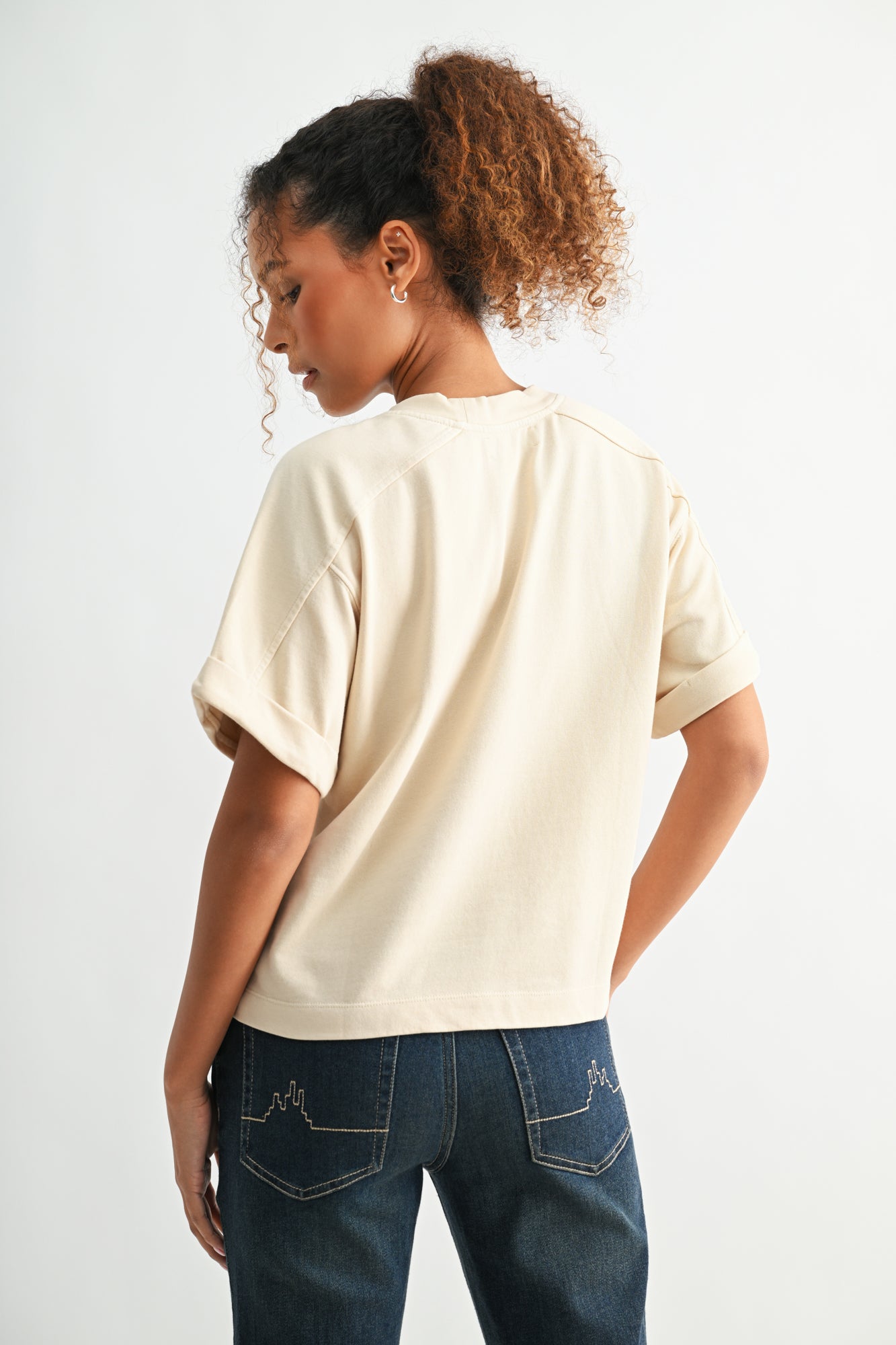 Parchment Brie Sweatshirt 