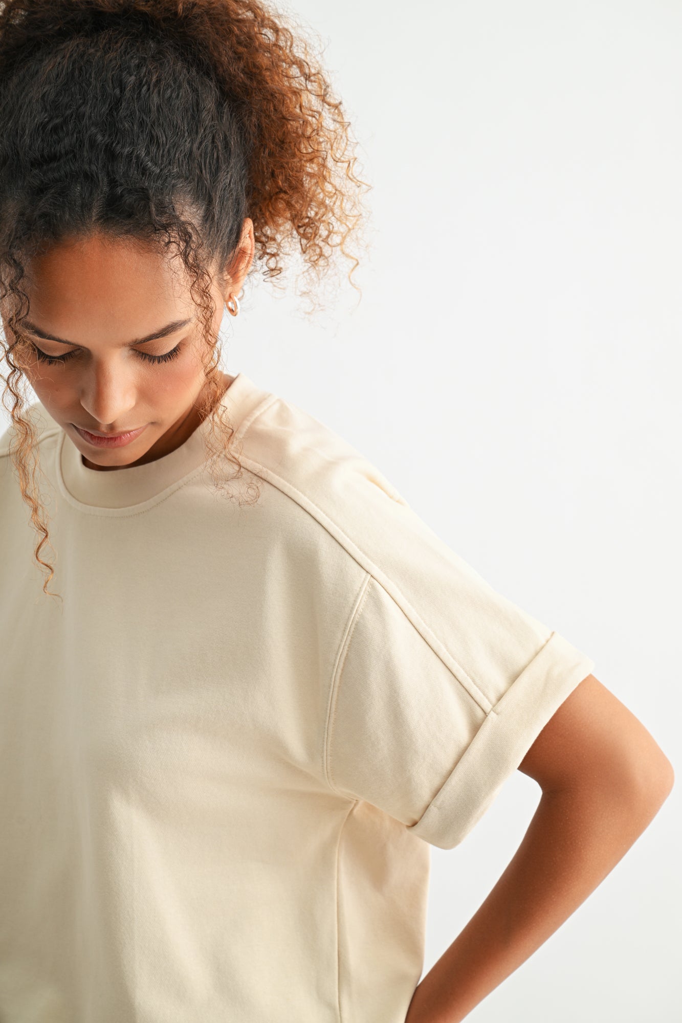 Parchment Brie Sweatshirt 