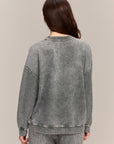 Spruce Reverse Loop Spliced Sweatshirt
