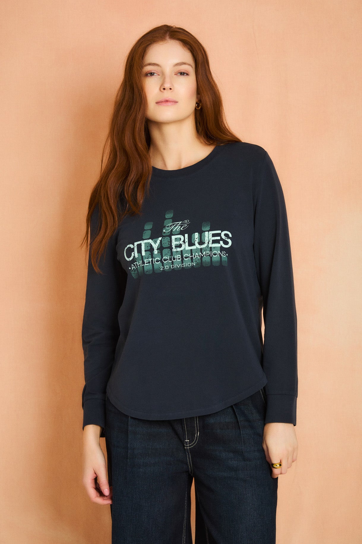 Midnight Long Sleeve Graphic Tee