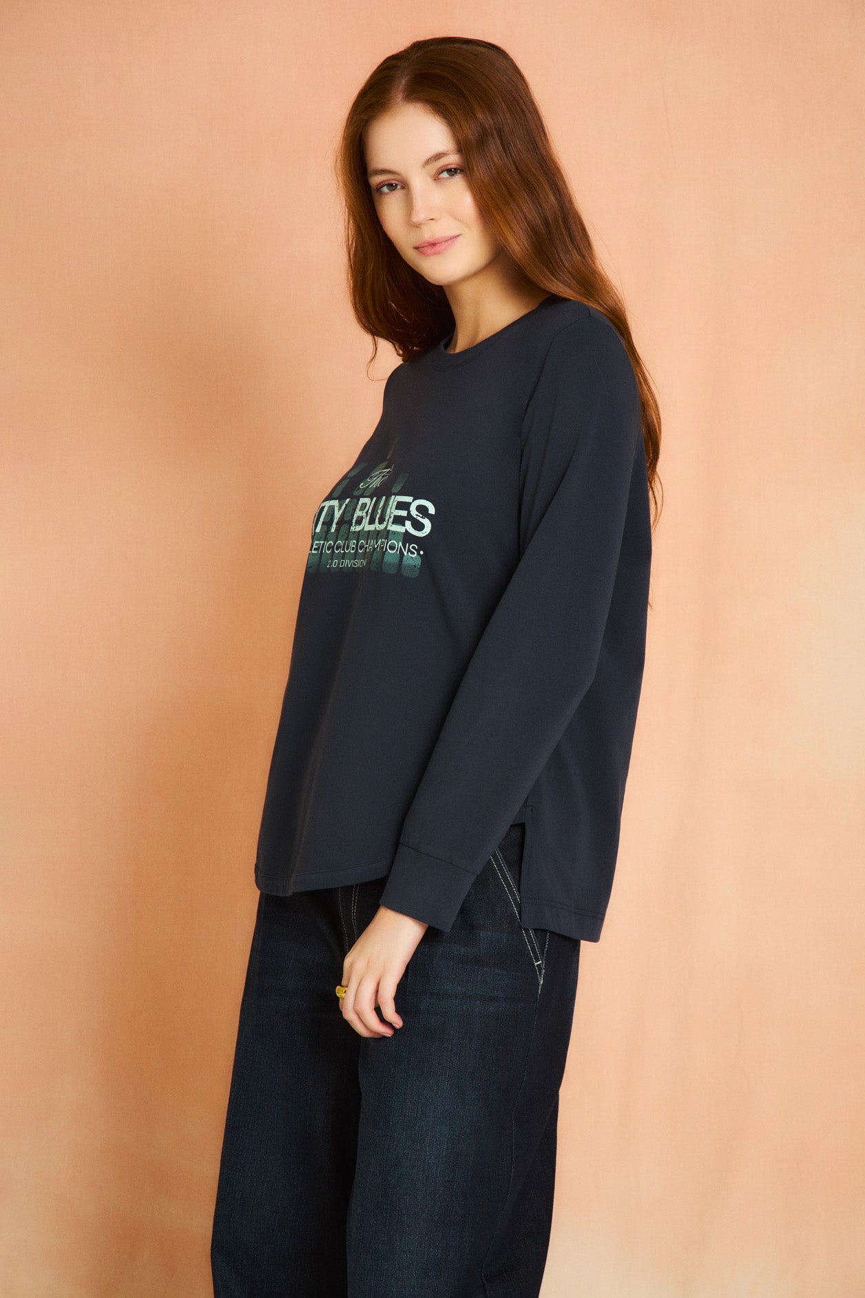 Midnight Long Sleeve Graphic Tee