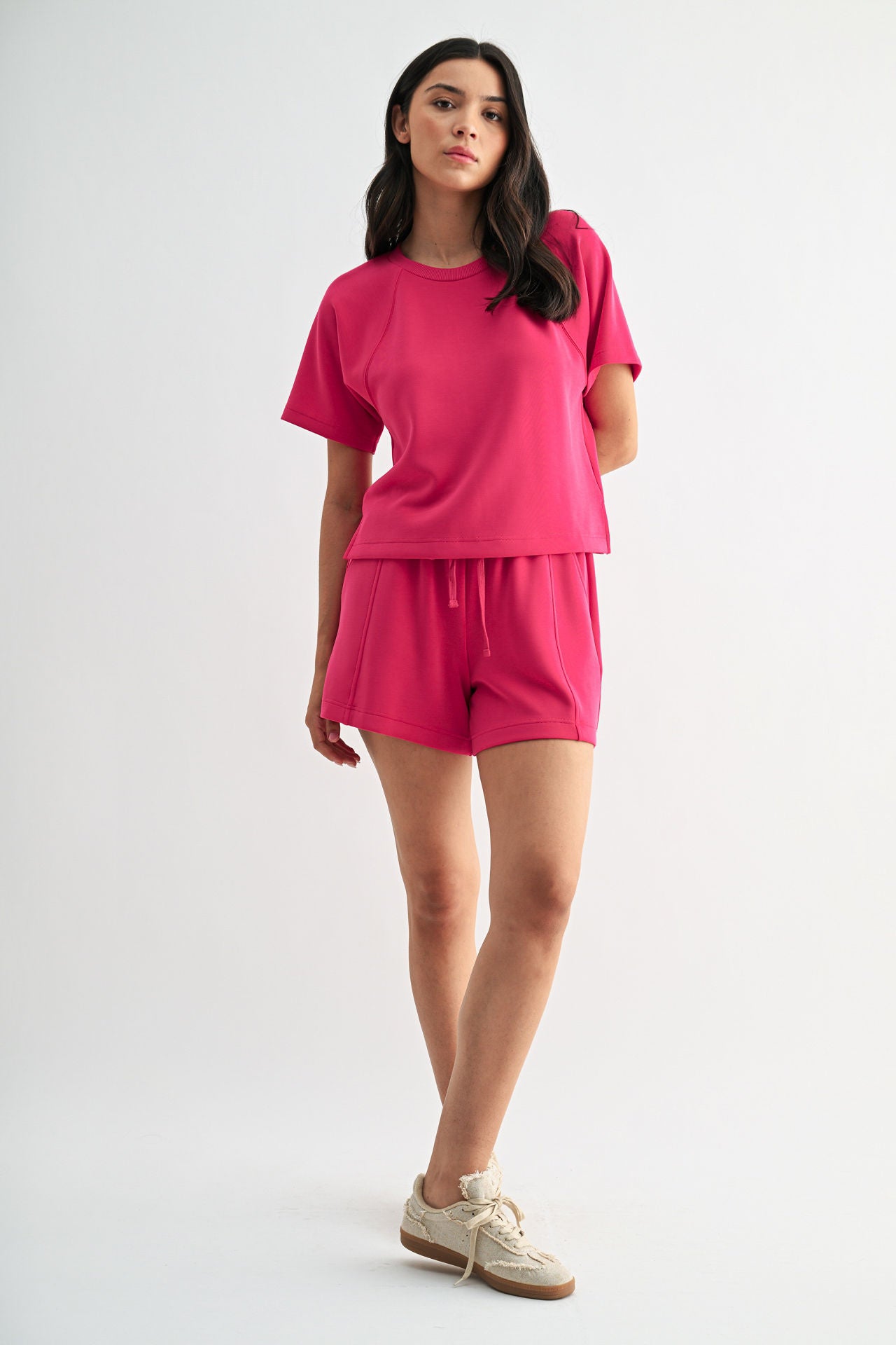 Bright Rose Lounge Shorts