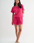 Bright Rose Lounge Shorts