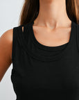  Black Layered Tank