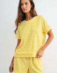 Sunshine Eyelet Tee