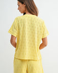 Sunshine Eyelet Tee
