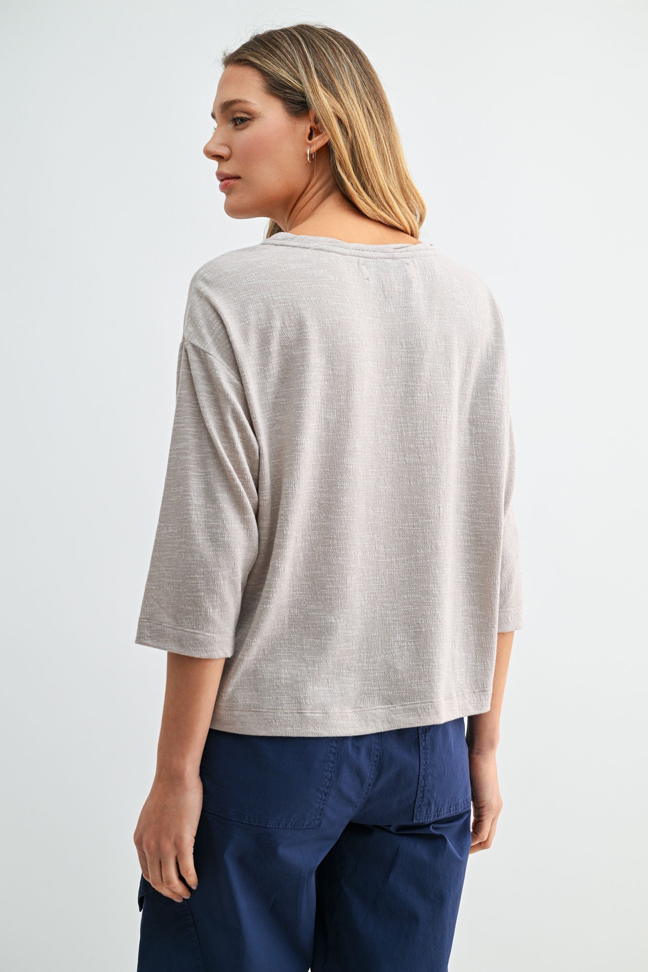 Stone Dolman Knit Top