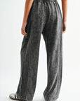 Black V-Yoke Lounge Pant