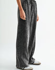 Black V-Yoke Lounge Pant