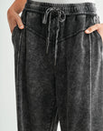 Black V-Yoke Lounge Pant