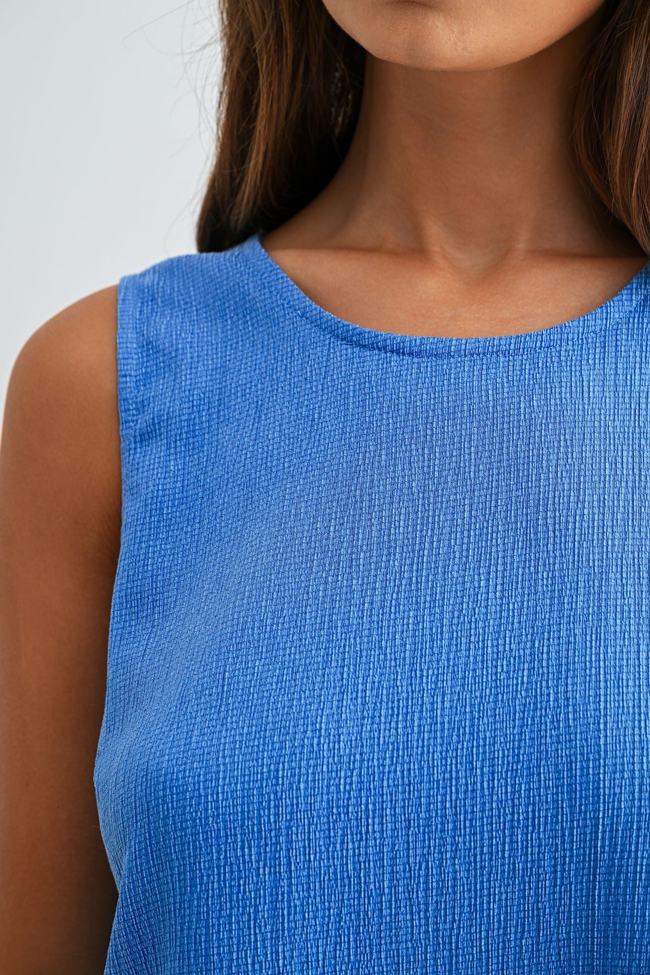 Cobalt A-Line Tank Top