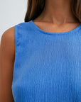 Cobalt A-Line Tank Top