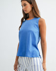 Cobalt A-Line Tank Top