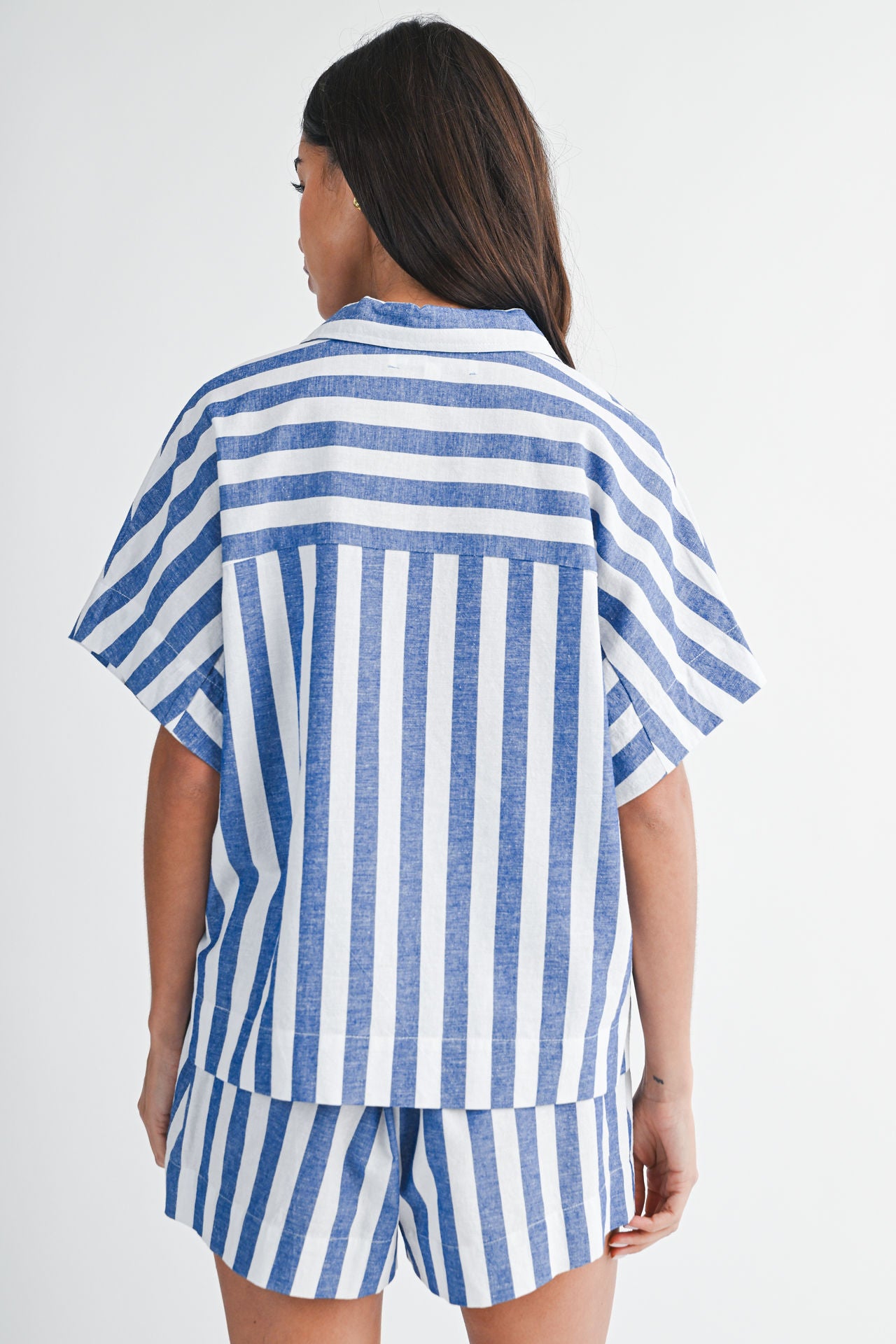 Relaxed Dolman Sleeve Top – City Blues