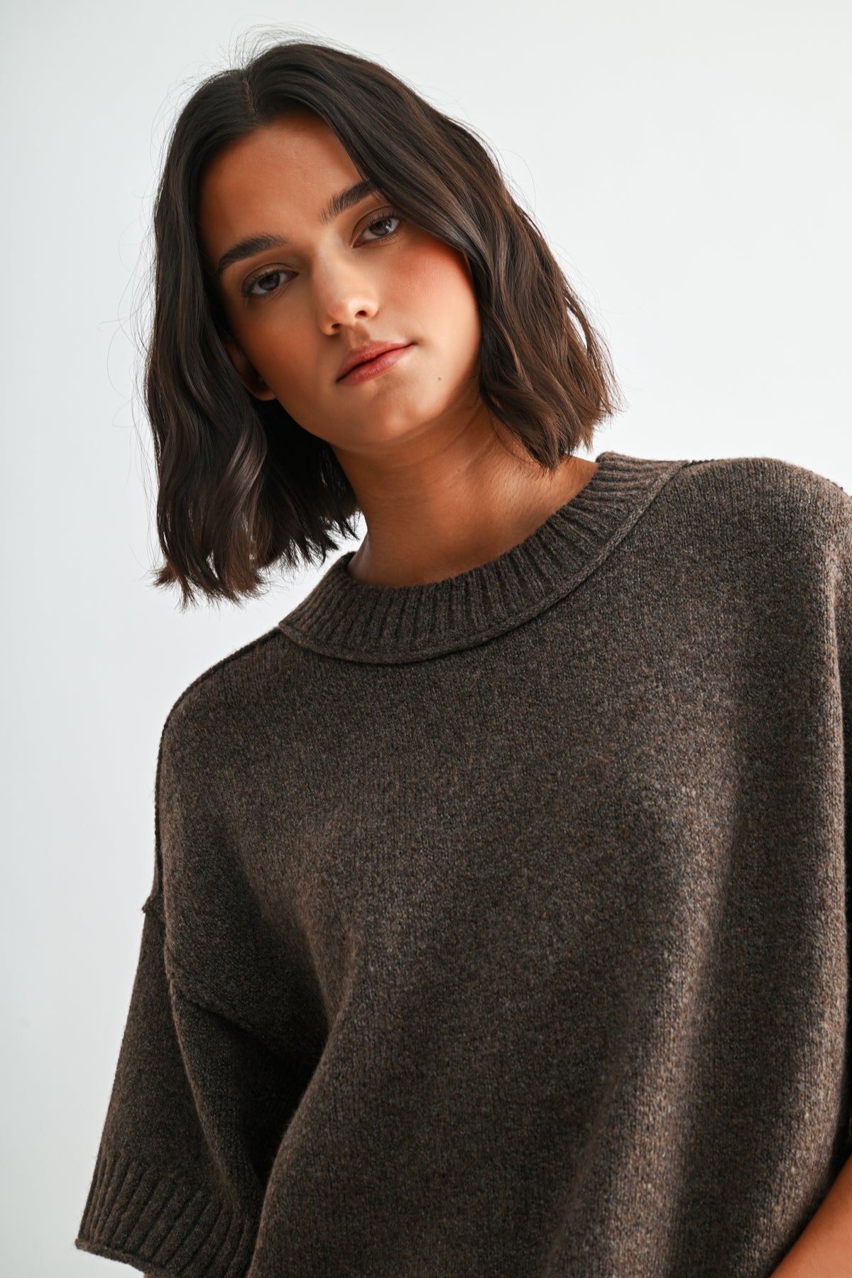 Earth Plus-Size Broome Crop Sweater