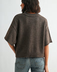 Earth Petite Broome Crop Sweater