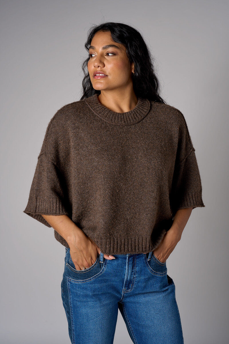 Earth cropped broome sweater