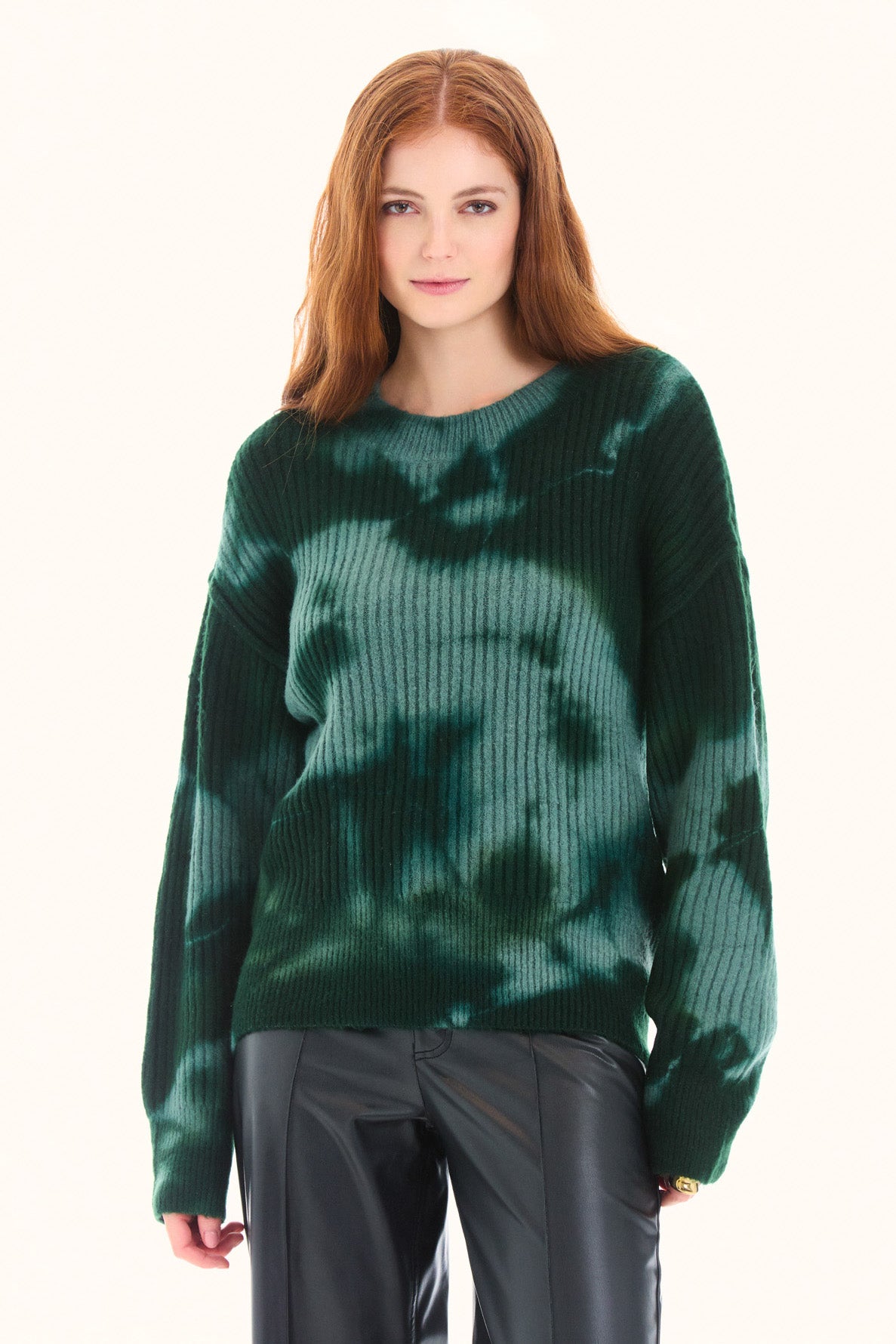 Spruce Long Sleeve Tie-Dye Sweater