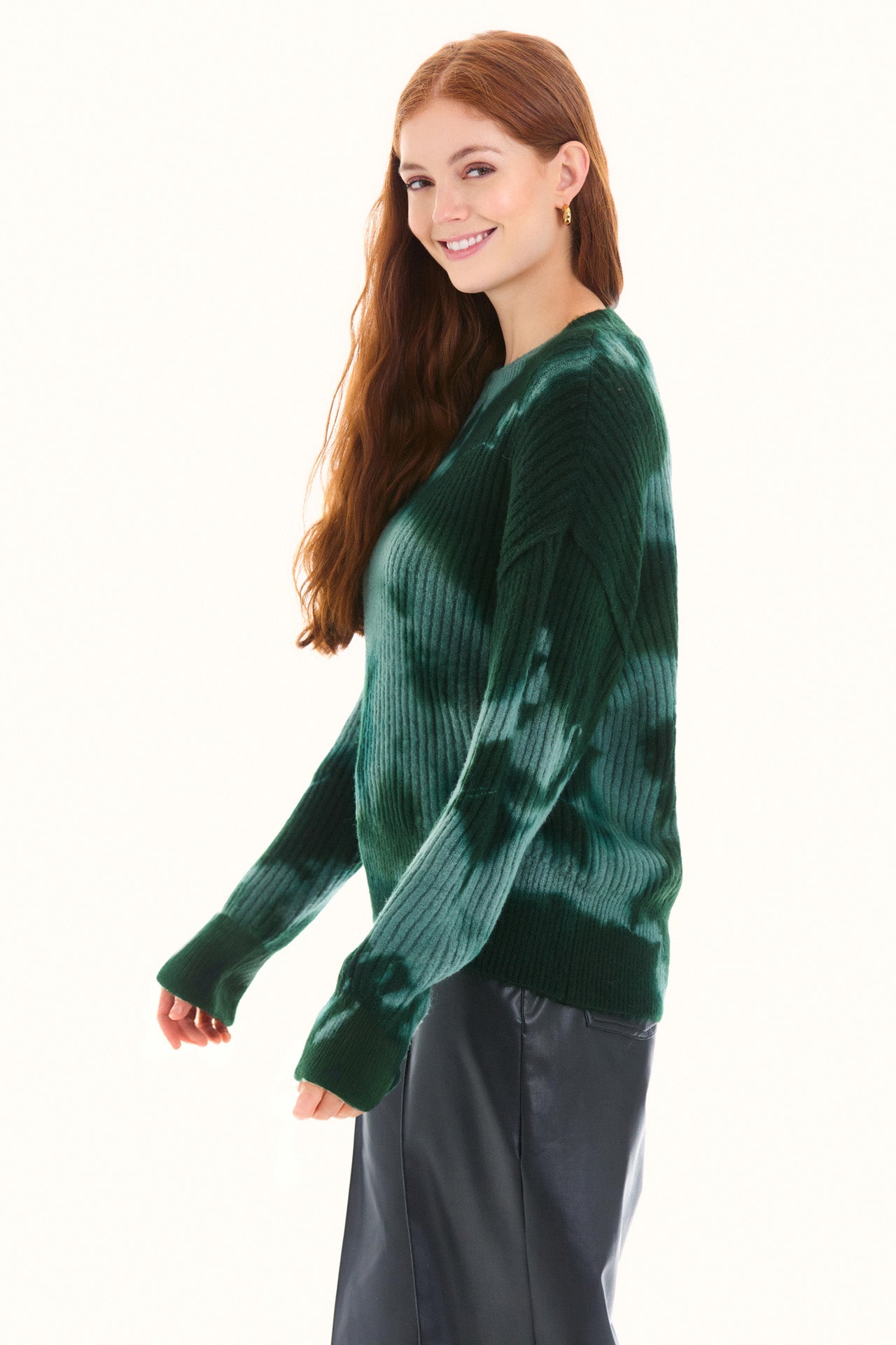 Spruce Long Sleeve Tie-Dye Sweater