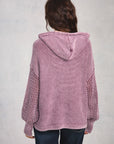 Dusty Rose Long Sleeve Hoodie