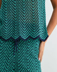 Kelly Sleeveless Crochet Top