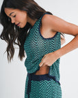 Kelly Sleeveless Crochet Top