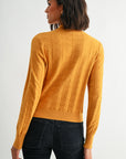 Amber Long Sleeve Mock Neck Sweater