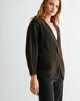 Fudge Long Sleeve Cocoon Cardigan