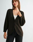 Fudge Long Sleeve Cocoon Cardigan