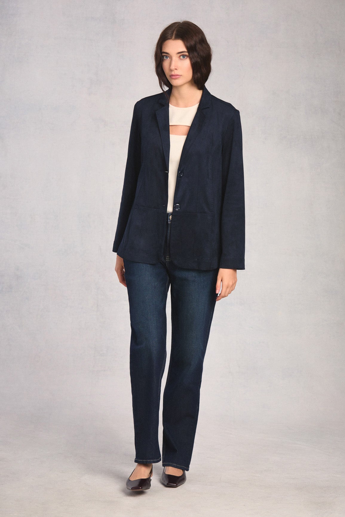 Midnight Relaxed Blazer