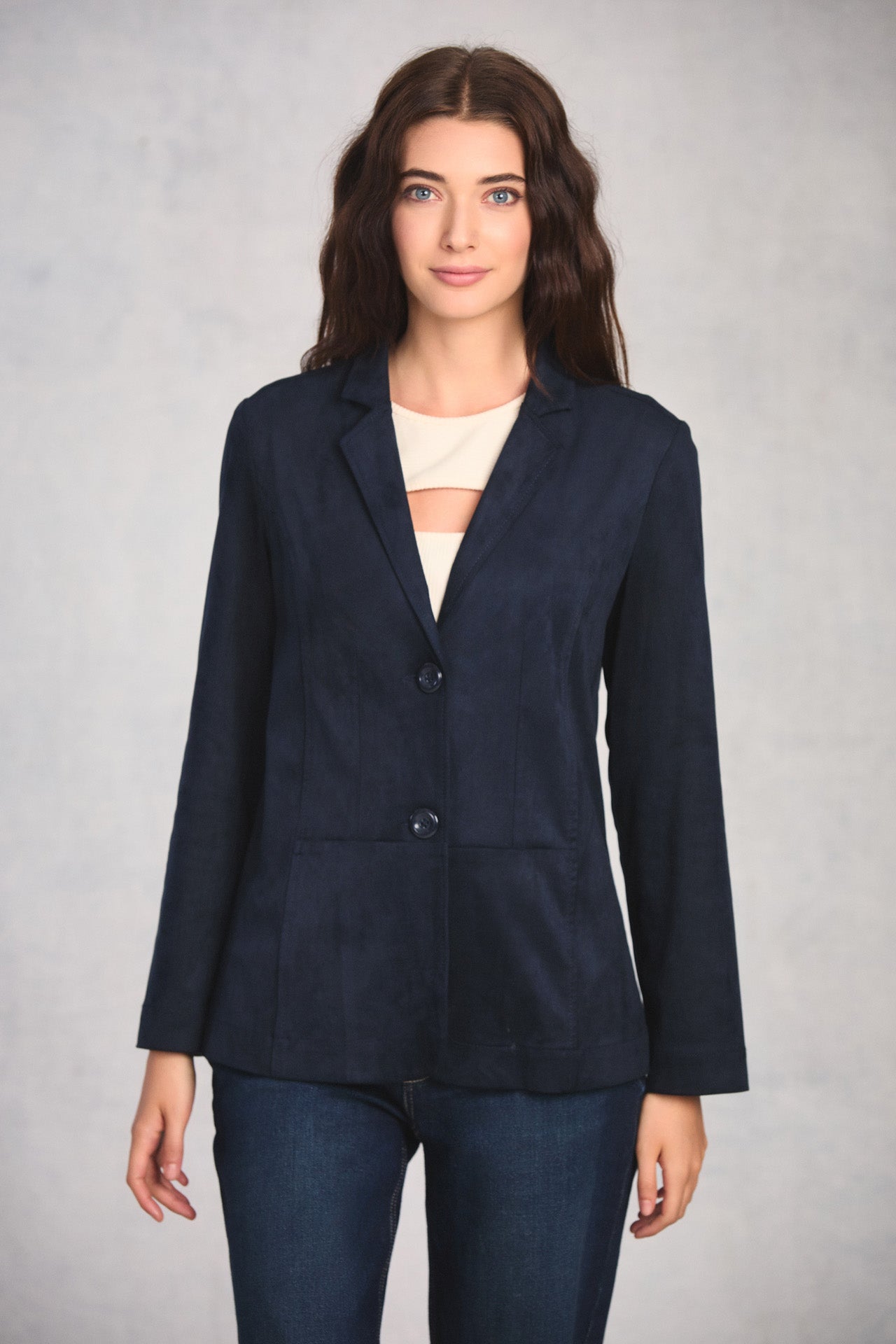 Midnight Relaxed Blazer