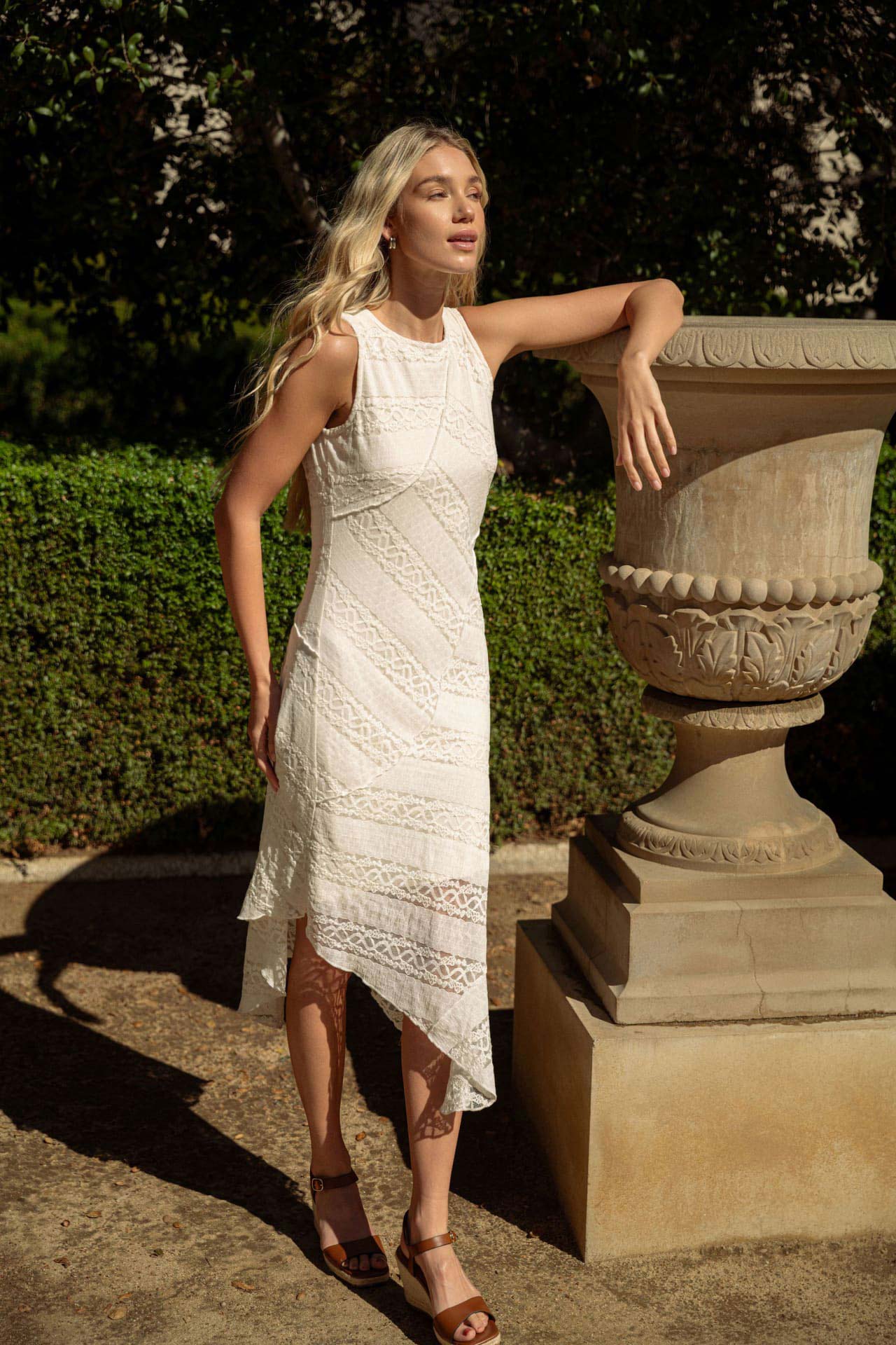 Gardenia Ribbon Lace Dress