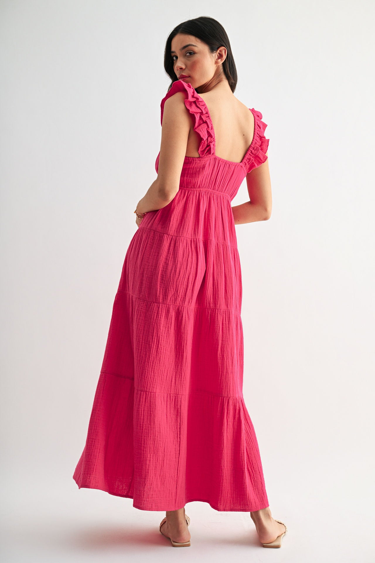 red empire waist maxi dress Burgundy Wrap Front Empire Waist Maternity Maxi Dress PinkBlush