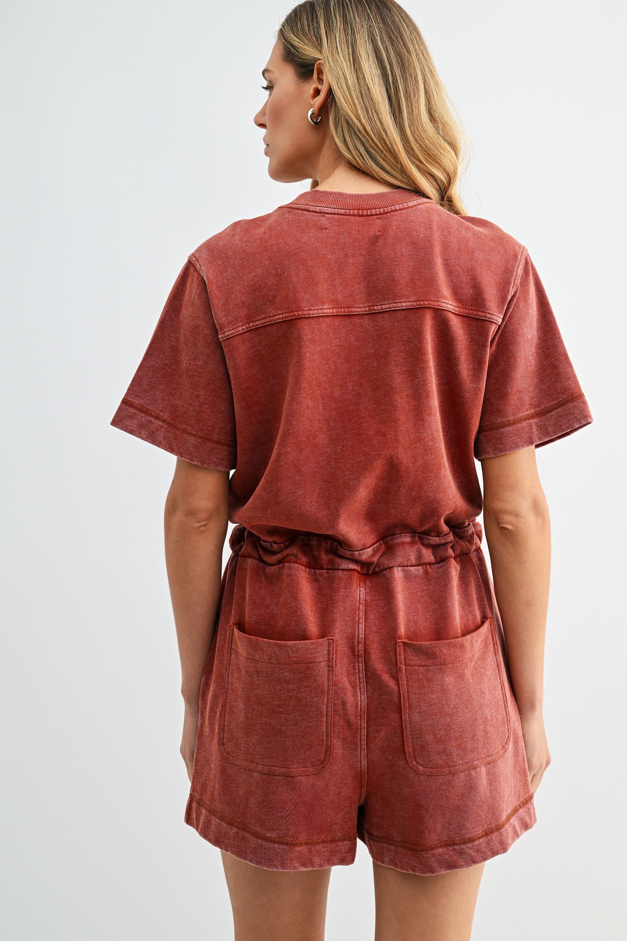 Paprika Short Sleeve Romper