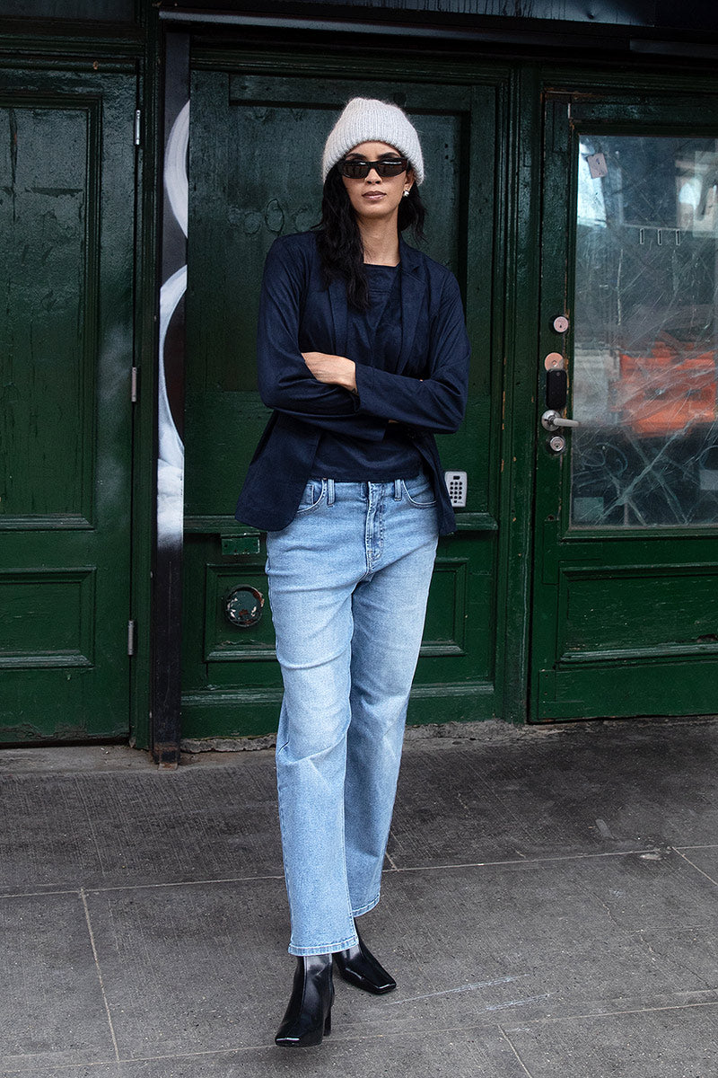 Midnight Relaxed Blazer