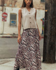 Parchment Cherry Belle Maxi Skirt 