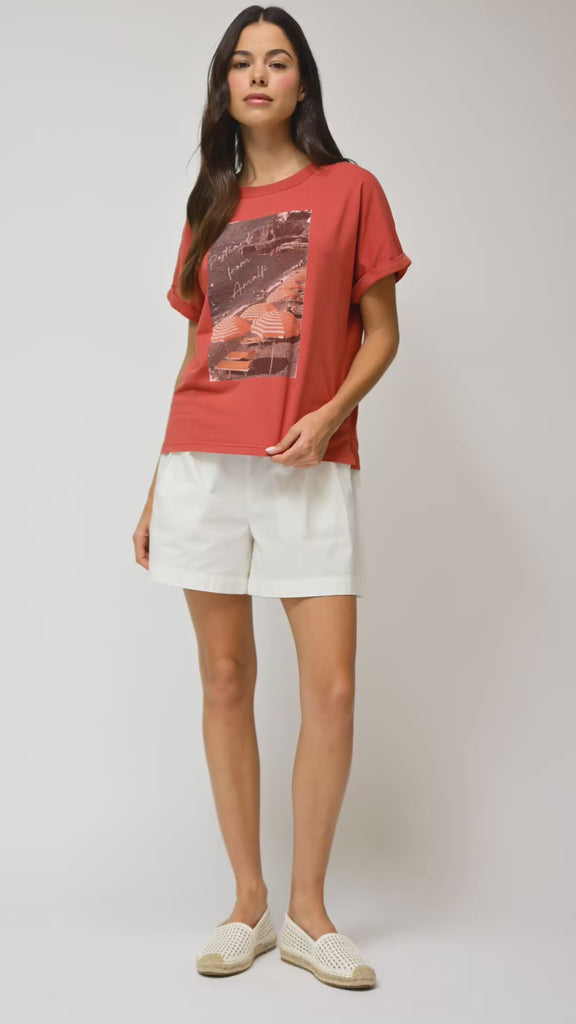 Brick Short Sleeve Graphic Tee Video