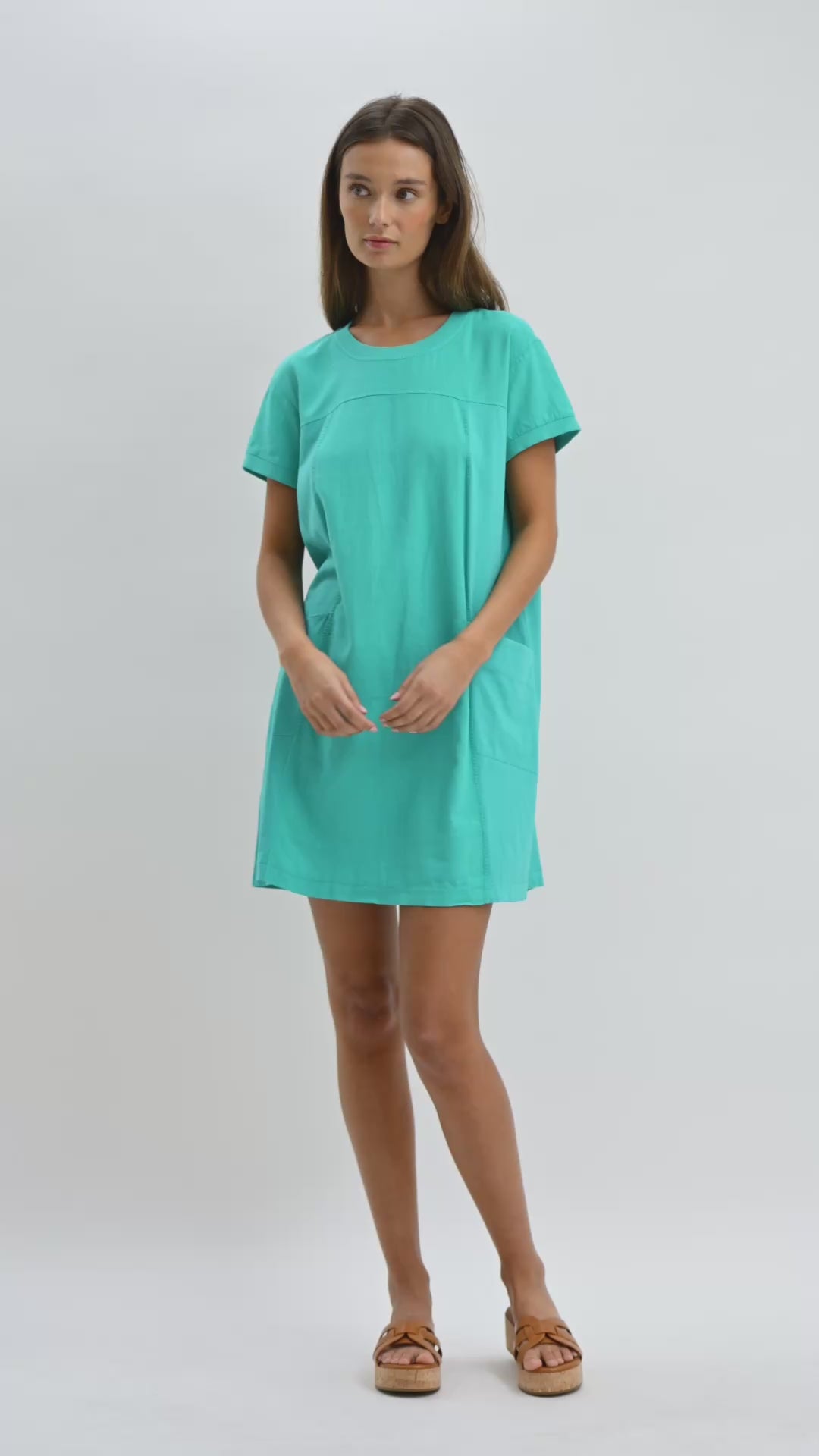 Kelly Short Sleeve Dress Video