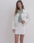 Slant Pocket Jacket Ivory video
